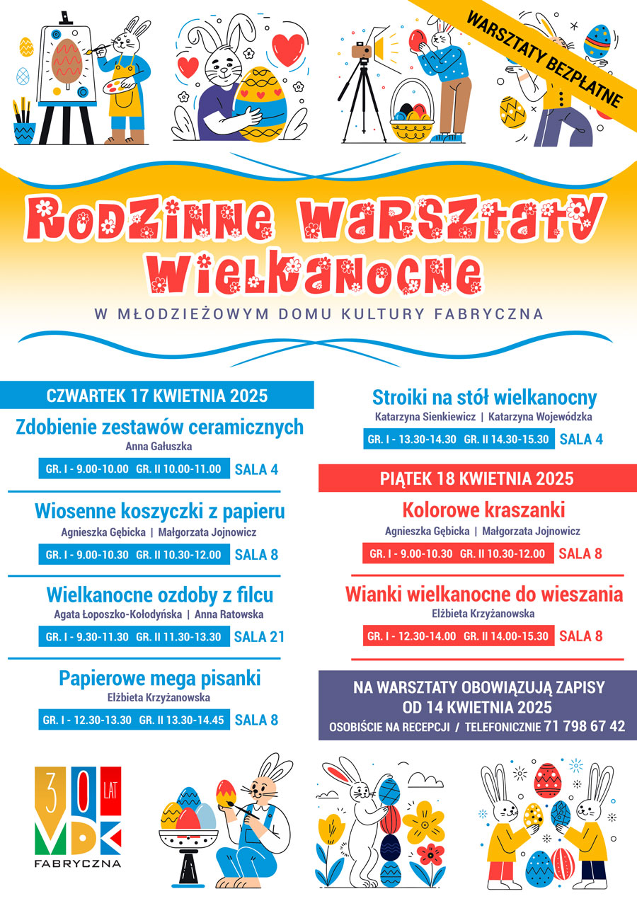 Rodzinne warsztaty wielkanocne