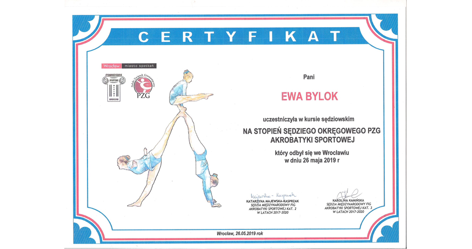 certyfikat ewa